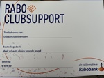 Donatie RaboClubSupport