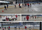 Schoolschaatsen met de ijsbaanclub Ilpendam