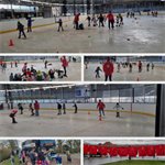 Schoolschaatsen met de ijsbaanclub Ilpendam
